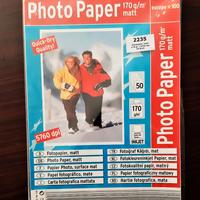 Carta Fotografica Matta A4 100 Fogli 5760 dpi Nuov