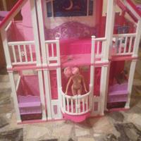 Casa barbie bambole