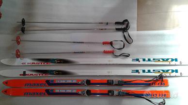 Sci e racchette due paia