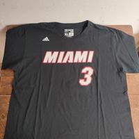 Basket NBA Miami Heat Dwayne Wade T-Shirt XL