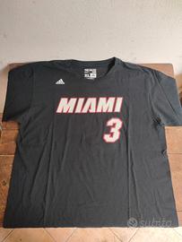 Basket NBA Miami Heat Dwayne Wade T-Shirt XL