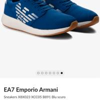 scarpe da ginnastica emporio Armani 