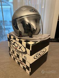 CASCO COX HELMETS PRATIKO SILVER TAGLIA XL