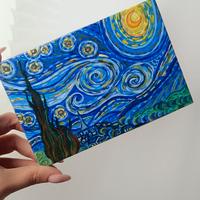 quadretto dipinto a mano con colori acrilici 