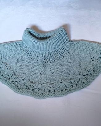 Scaldacollo bambina acquamarina ferri 