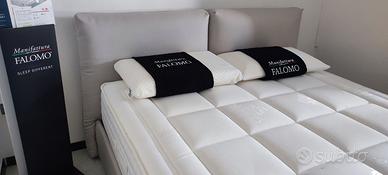 Letto matrimoniale contenitore + Materasso Falomo