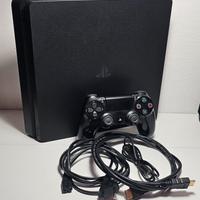 playstation 4  Slim + 3 giochi  "pari al nuovo "