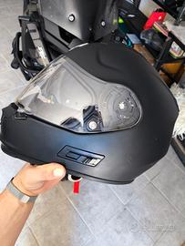 Casco NOS NS7F Black Matt XL