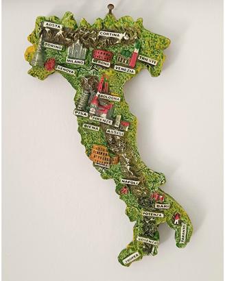 Italia tridimensionale da appendere