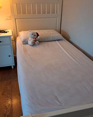 LETTO SINGOLO IKEA BIANCO
