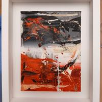 Francesco Cecere quadro olio e tecnica mista