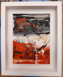 Francesco Cecere quadro olio e tecnica mista