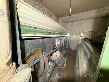 Attrezzatura falegnameria – levigatrice-aspiratore