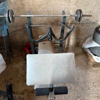 Panca Palestra senza pesi e senza bilanciere