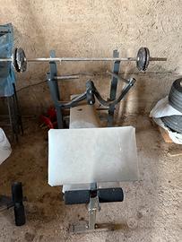 Panca Palestra senza pesi e senza bilanciere