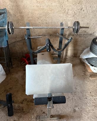 Panca Palestra senza pesi e senza bilanciere