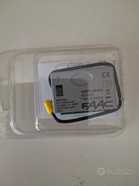 Faac riceventi a innesto 433 mhz.