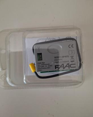 Faac riceventi a innesto 433 mhz.