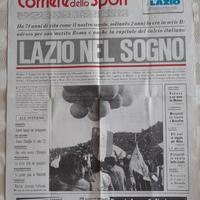 SS Lazio 3 Prime Pagine Corriere dello Sport