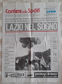 SS Lazio 3 Prime Pagine Corriere dello Sport