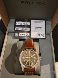 halminton khaki automatico 38 mm 