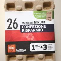 Cartucce ECOSTORE Canon CLI-520BK + CLI-521M-C-Y