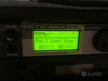 YAMAHA Motif ES rack