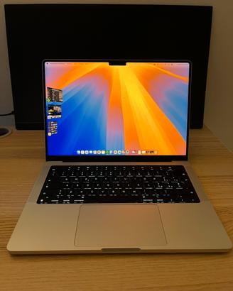 Macbook m1 PRO 14” - 1 TB ssd