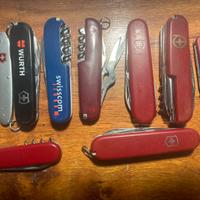 9 coltellini Svizzeri