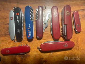 9 coltellini Svizzeri