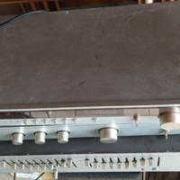 amplificatore+radio+equalizzatore anni 70 hifi