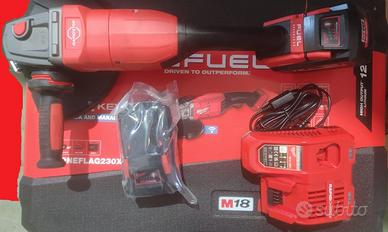 Smerigliatrice Frullino Milwaukee M18 Flag 230