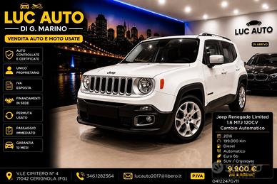 Jeep Renegade 1.6 Mjt DDCT 120 CV Limited