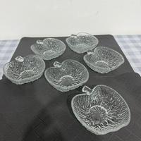 Set 6 Ciotole Vetro Forma Mela