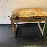 Banco da lavoro in legno