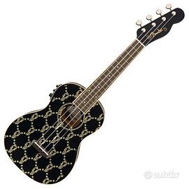 FENDER Billie Eilish Signature Ukulele WN Black