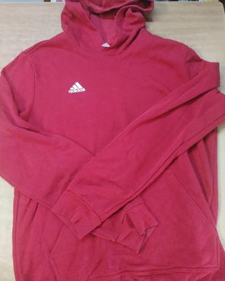 Felpa Adidas rossa 