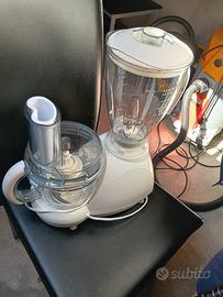 Robot da cucina multifunzione, frullatore in vetro
