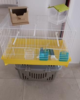 Gabbia per canarini o uccellini