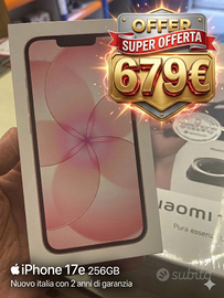 iPhone 17e 256GB Garanzia italia ,permutiamo usato
