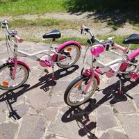 2 Biciclette bambina