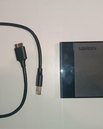 Custodia hard disk SSD SATA 2,5" Ugreen