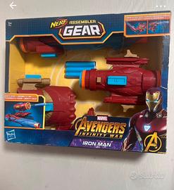 Nerf Iron Man Marvel Assembler Gear  Sigillato