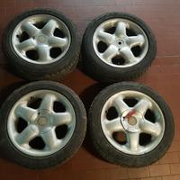 4 cerchi oz da 15 canale 6.5 et 35 4x98 con gomme