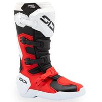 STIVALI SIDI CROSSCORE BIANCO ROSSO