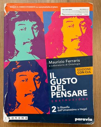 Libro Il gusto del pensare 2