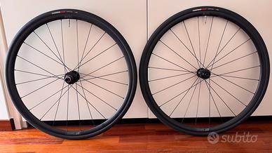 Ruote DT Swiss R470 Disc + Copertoni