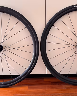 Ruote DT Swiss R470 Disc + Copertoni