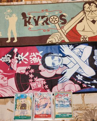 Carte One Piece e Character Towel Bandai