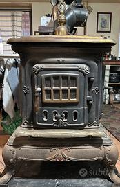 Stufa a legna in ghisa